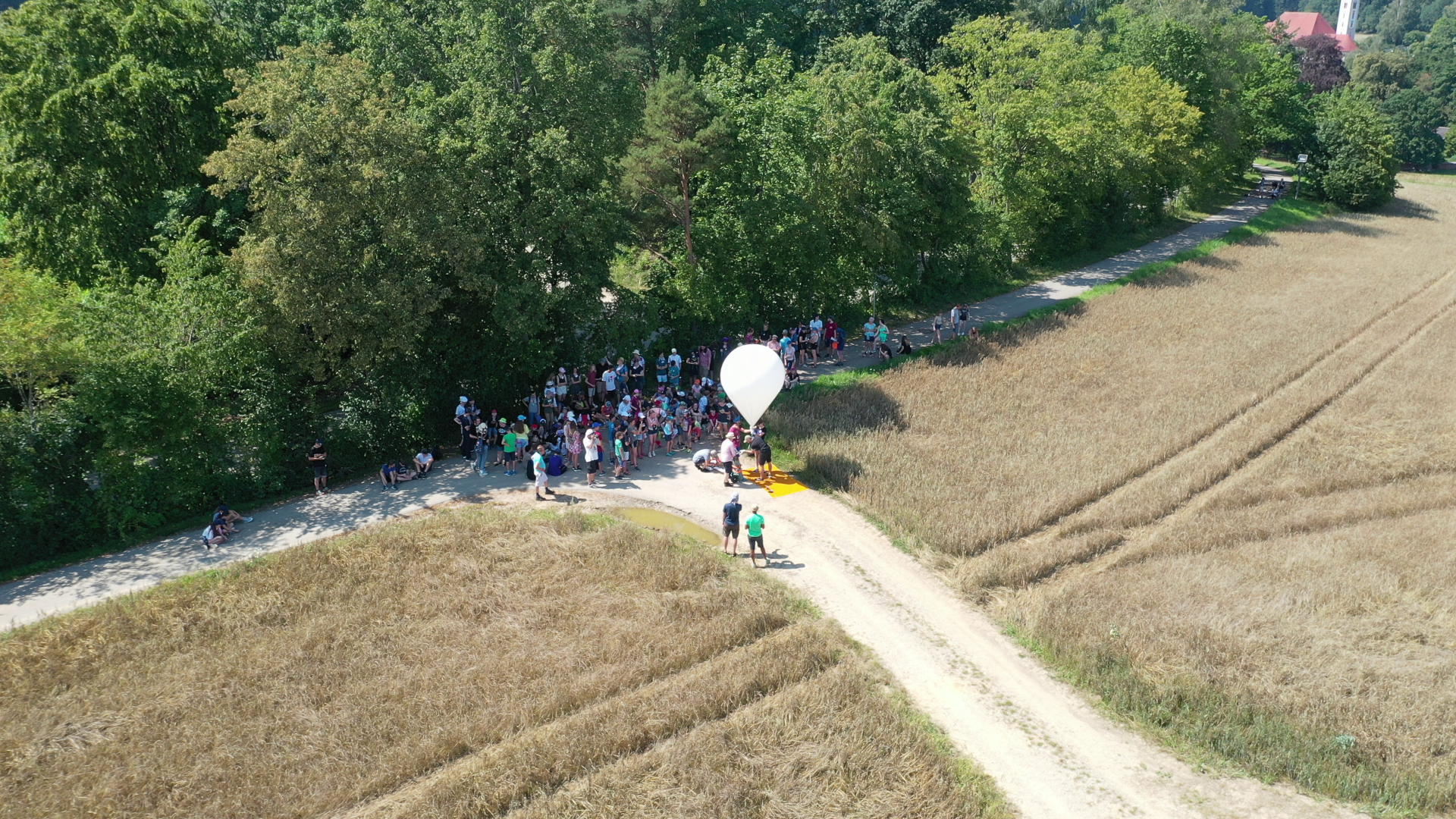 Ballon füllen